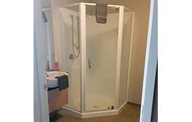 studio unit shower